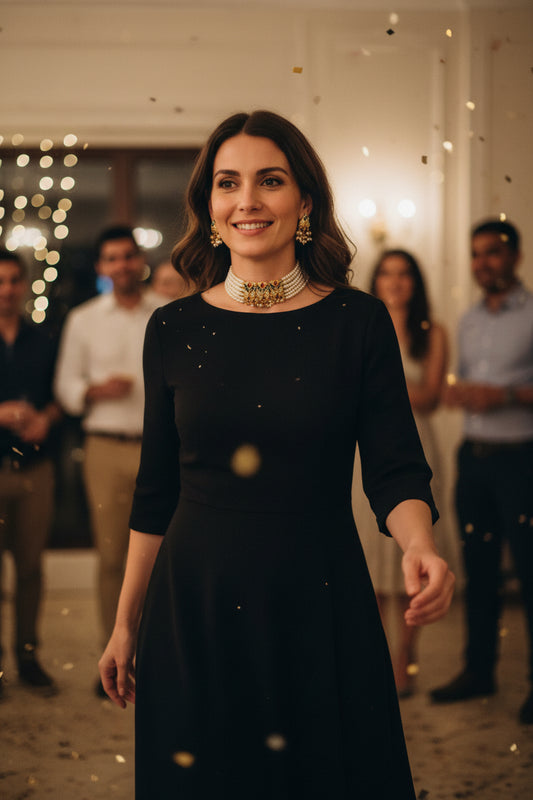 Royal Elegance: Multicolor Handmade Jewelry Set