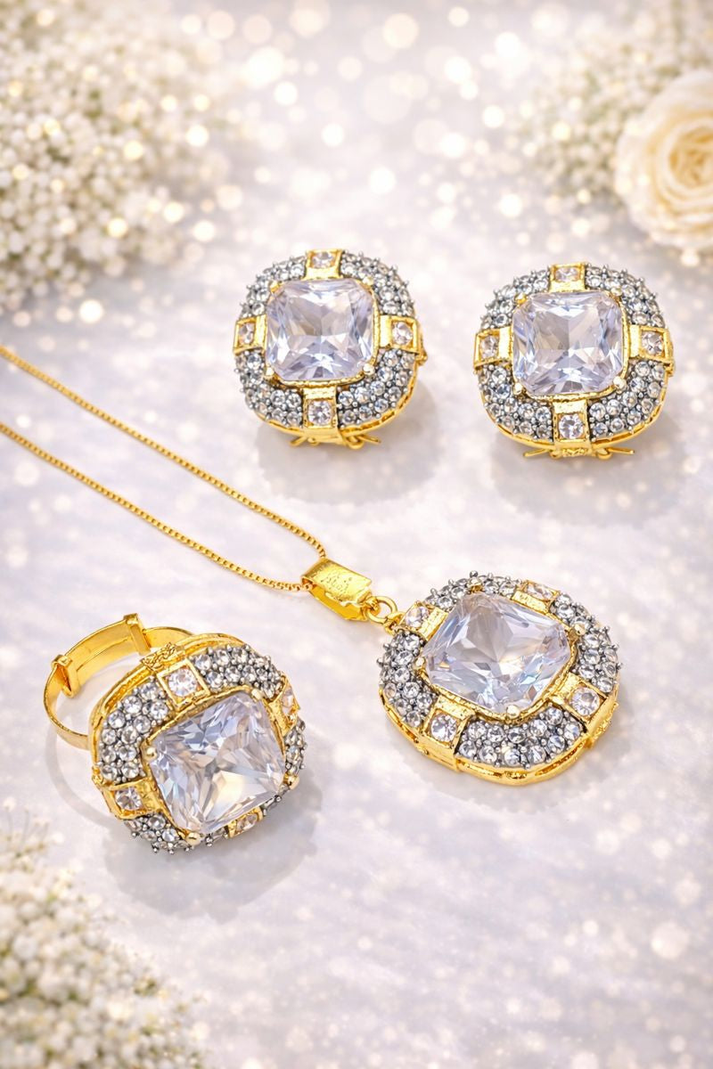 Necklace, Earrings, and Ring Collection