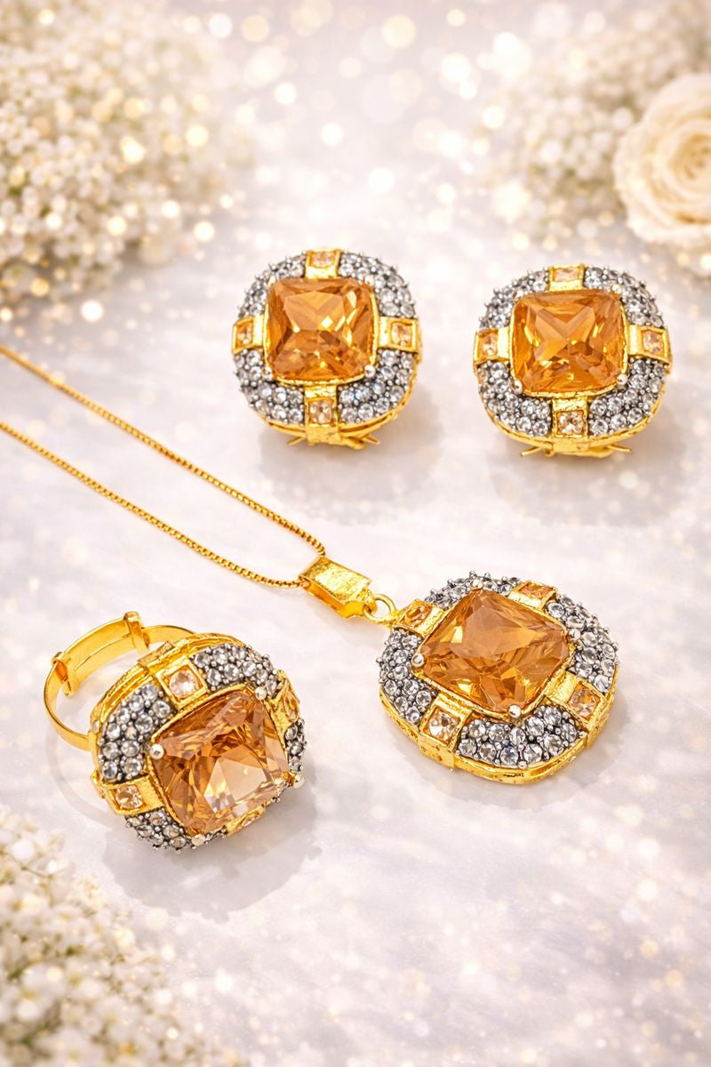 Necklace, Earrings, and Ring Collection