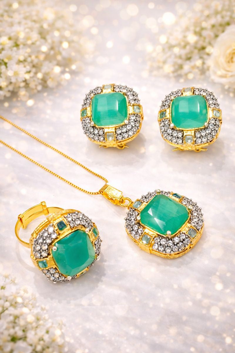 Necklace, Earrings, and Ring Collection