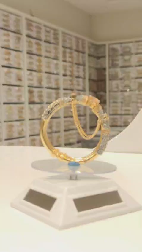 Exquisite Multi-Color Gemstone & Diamond Bangles – Shop Luxurious Jewellery